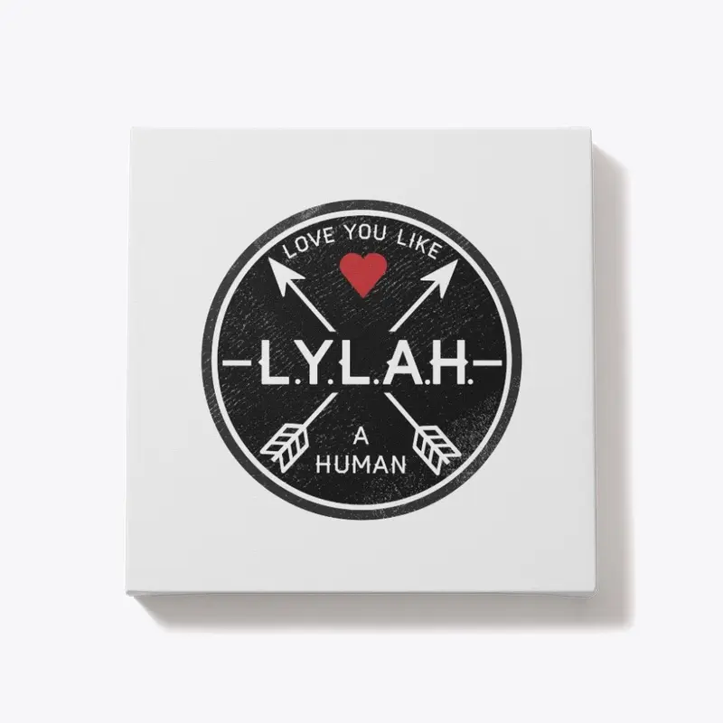 L.Y.L.A.H. Wrapped Canvas - Square